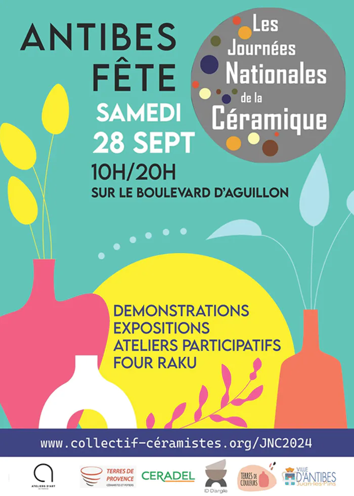 15e Journées Nationales de la Céramique Casemates de la Création Antibes