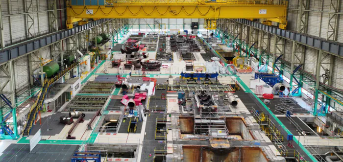 Visite de la centrale nucléaire de Fessenheim en pré démantèlement Centrale nucléaire de Fessenheim Fessenheim