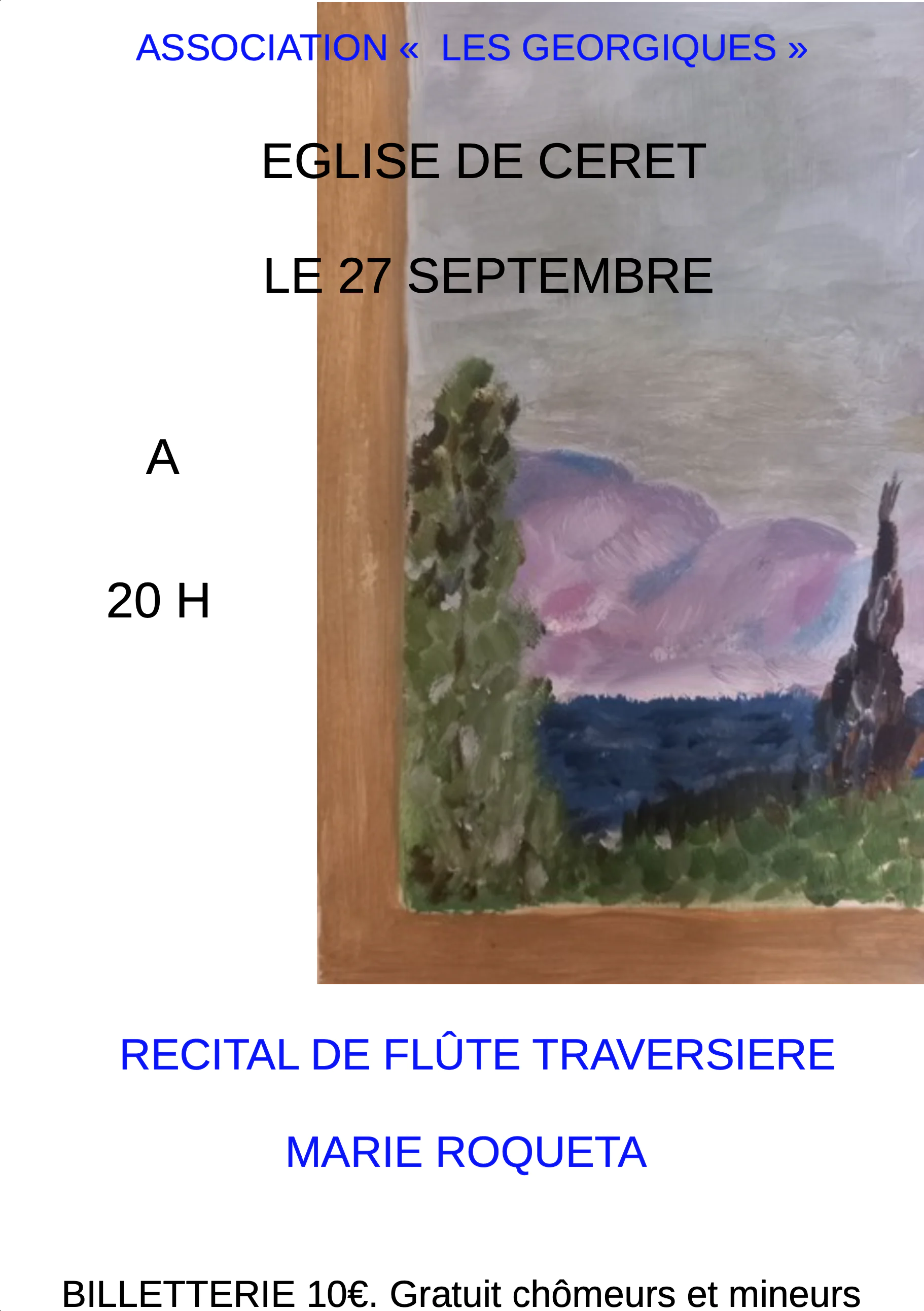 RECITAL DE FLÛTE TRAVERSIÈRE