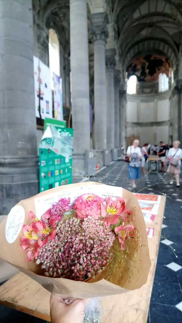 Chasse aux bouquets : patrimoine culturel et patrimoine floral Chapelle des Jésuites Cambrai