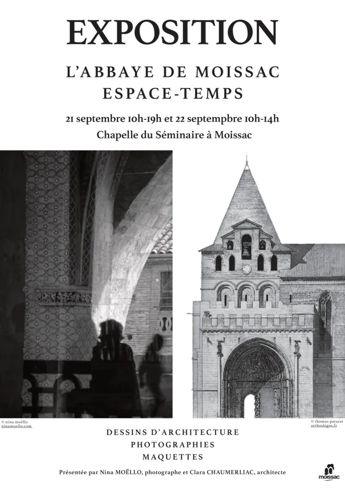 Venez découvrir l'exposition de l'abbaye de Moissac : « Espace-Temps !  » Chapelle du Séminaire Moissac