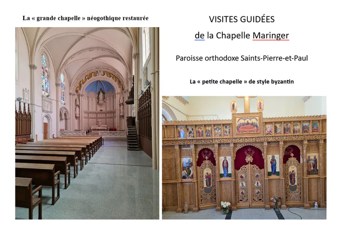 Laissez-vous guider pour découvrir une chapelle orthodoxe roumaine Chapelle Maringer Nancy