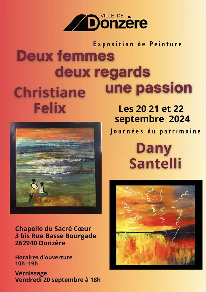 EXPOSITION DE PEINTURES « Deux femmes