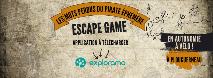 Escape Game en vélo - "Les mots perdus du pirate éphémère" Chapelle Saint Laurent Plouguerneau