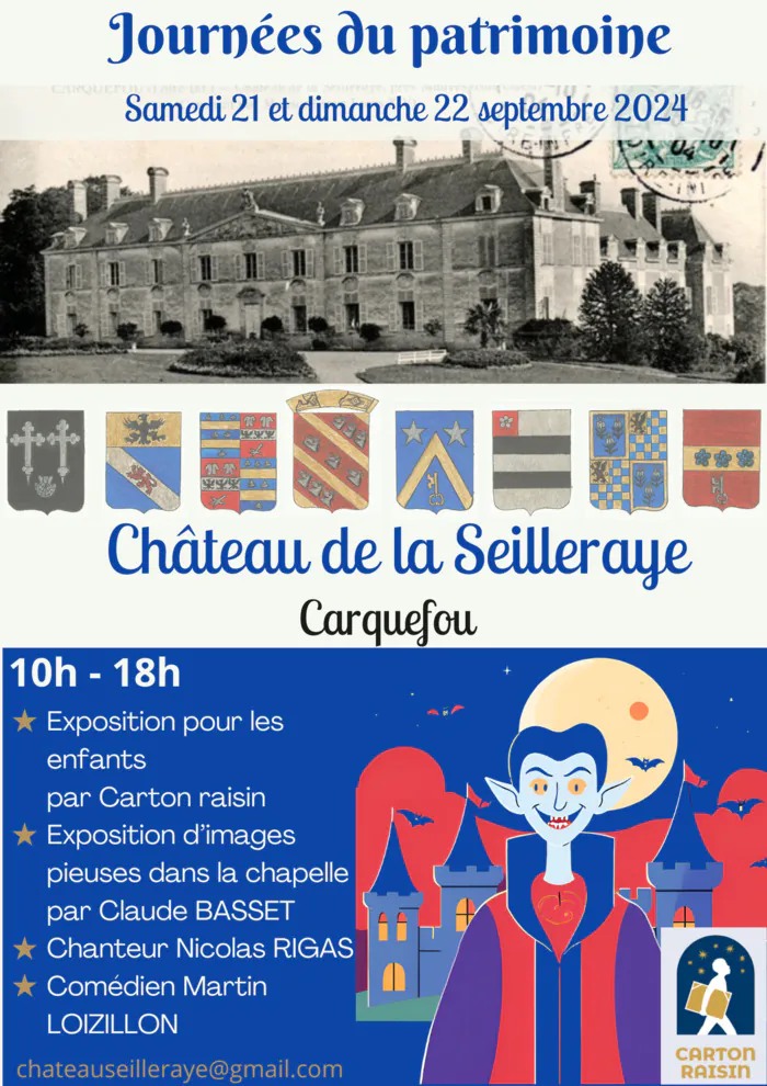 Expositions pour enfants et adultes au château de la Seilleraye Château de la Seilleraye Carquefou