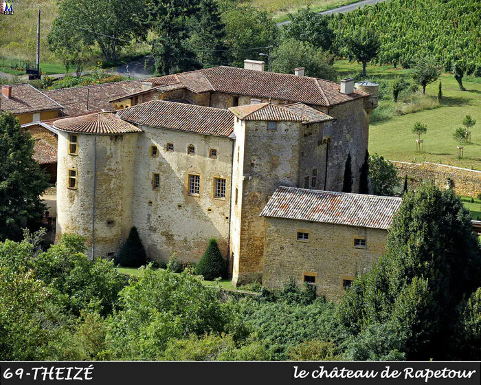 Visité guidée du Château de Rapetour Château de Rapetour Theizé