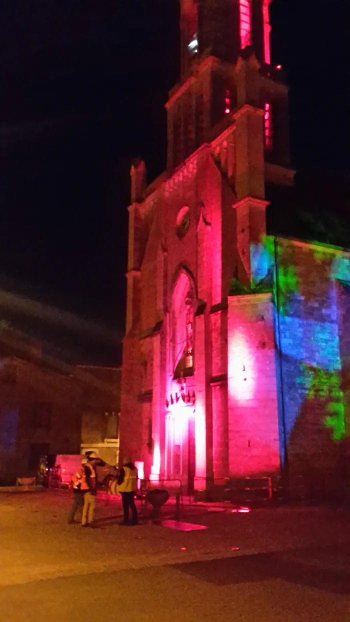 Projection : « Lumière du patrimoine » Château de Saint-Loup-sur-Thouet Saint-Loup-Lamairé