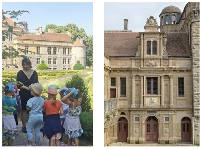 Levez les yeux ! Ateliers ludiques de découverte architecturale Château du Pailly Le Pailly