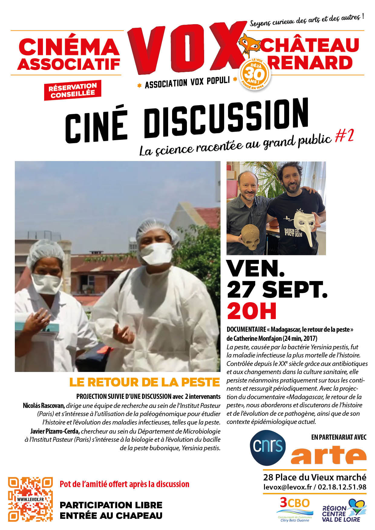 Ciné Discussion La science racontée au grand public #2