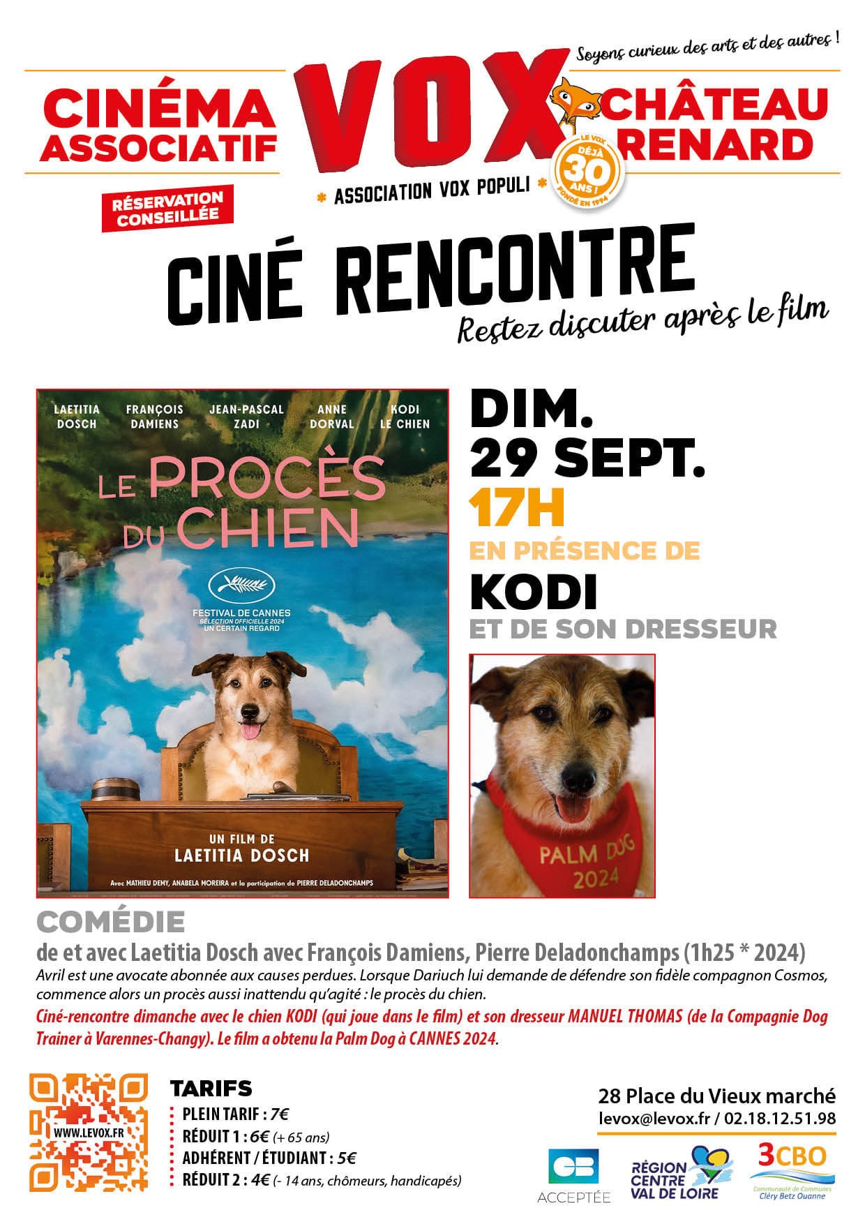 Ciné Rencontre "Le procès du chien"