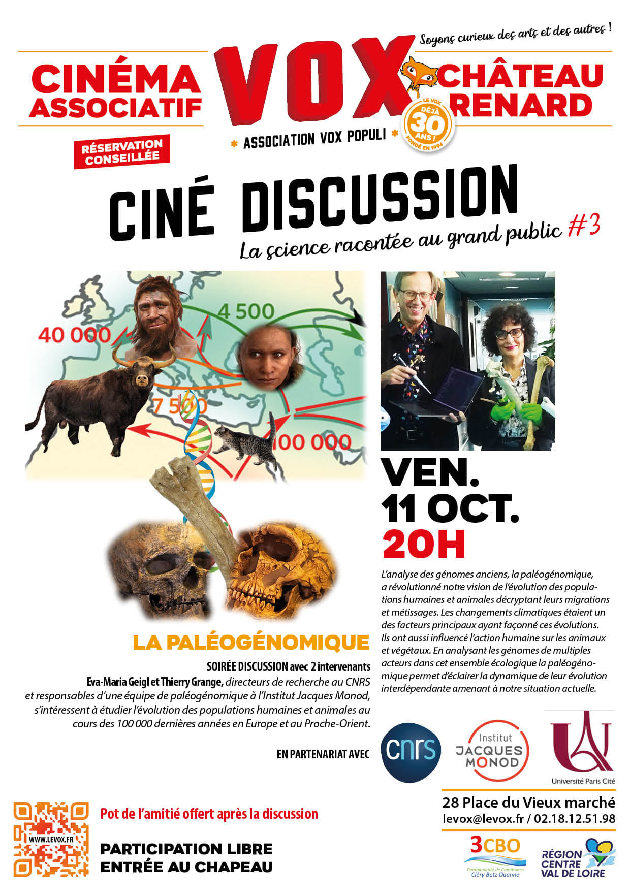 Ciné Discussion La science racontée au grand public #3