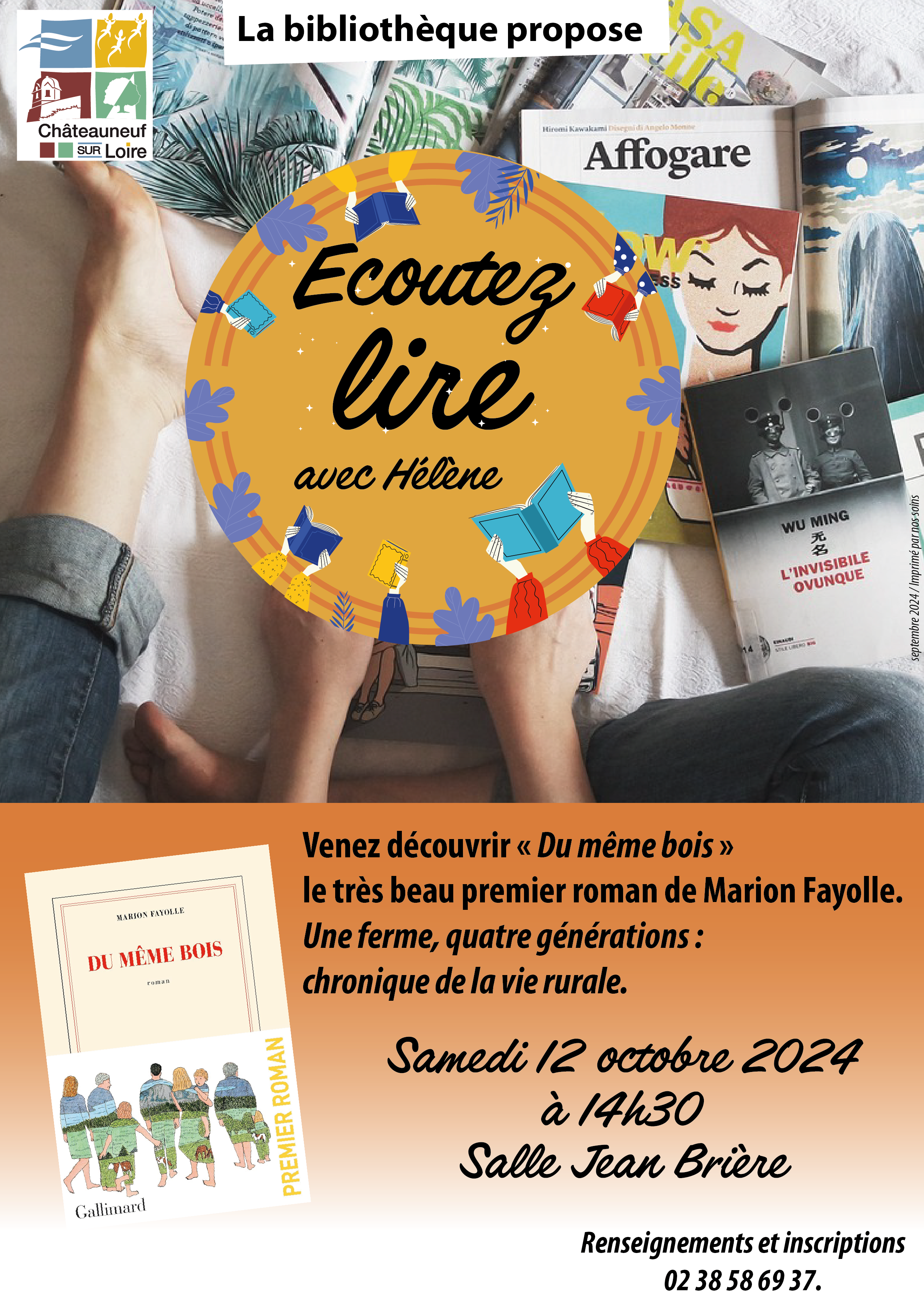 Ecoutez lire: un livre de Marion Fayolle