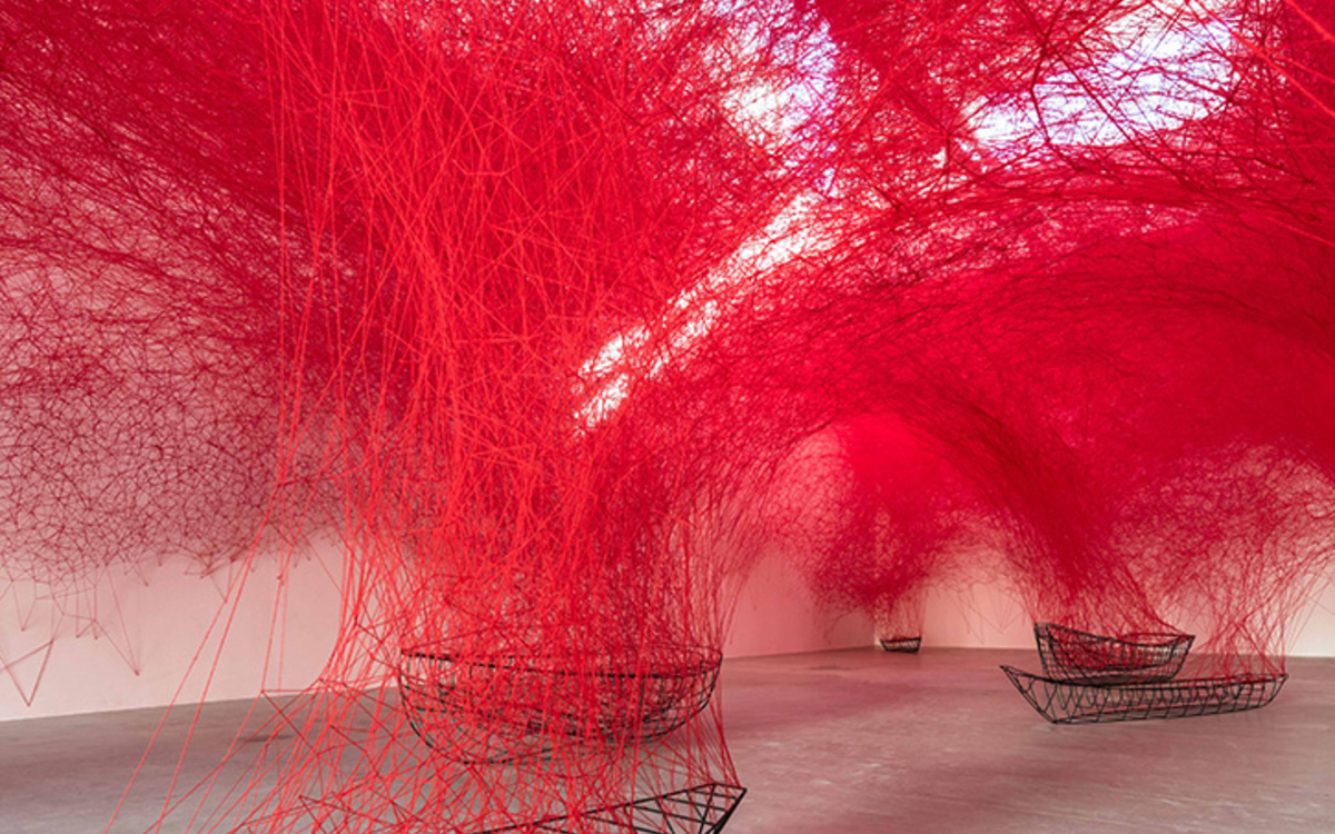 Chiharu Shiota s'expose au Grand Palais Grand Palais Paris