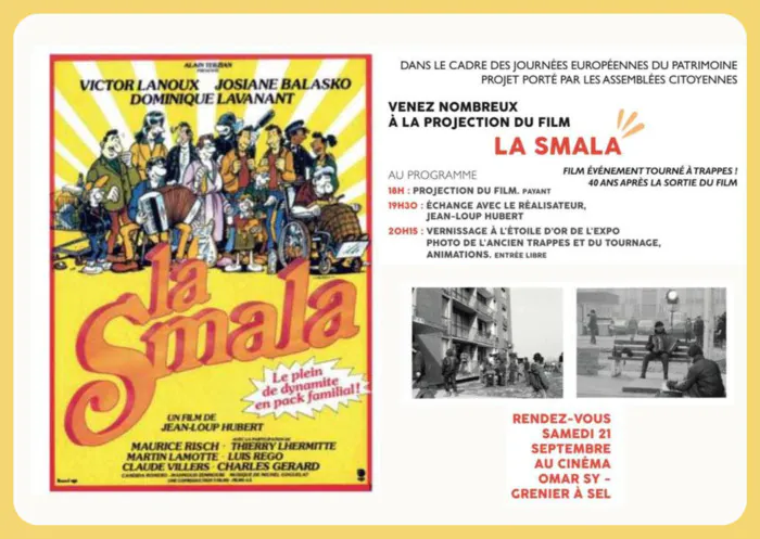 Ciné-Rencontre La Smala "Cinéma Jean Renoir ""Le Grenier à Sel""" TRAPPES