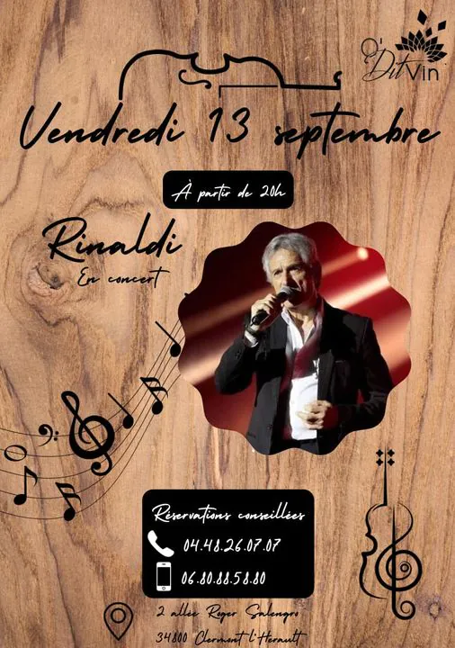 SOIRÉE CONCERT RINALDI