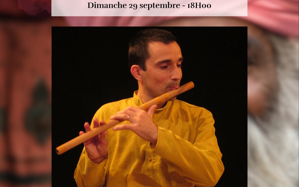 Concert de Bansuri - Musique d'Inde du Nord au Théâtre Mandapa Théâtre Mandapa Paris