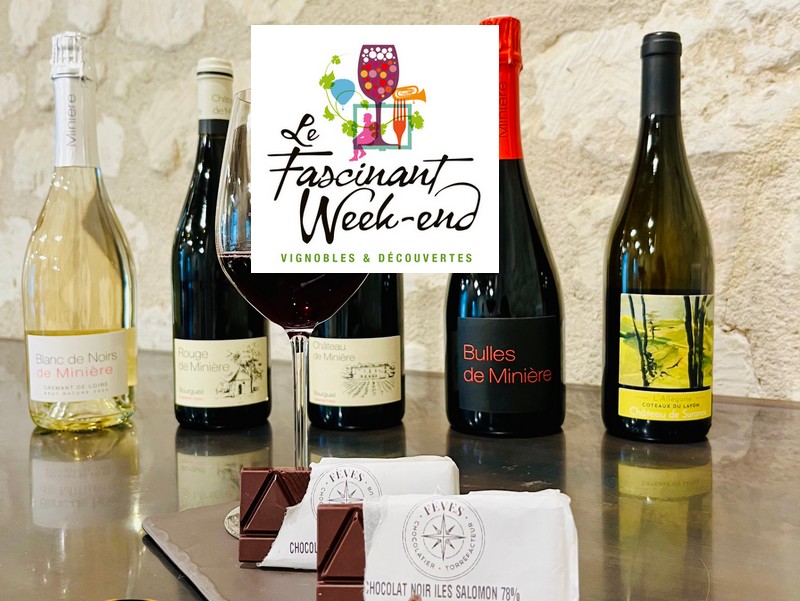 Le Fascinant Week-End: ils se mettent en 4 pour nos 5 vins Dégustation vins et chocolat