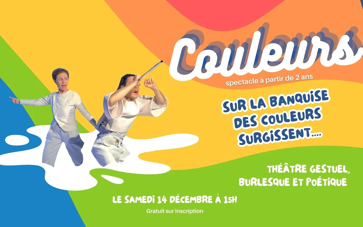 "Couleurs" : spectacle pour enfants Bibliothèque Mohammed Arkoun Paris