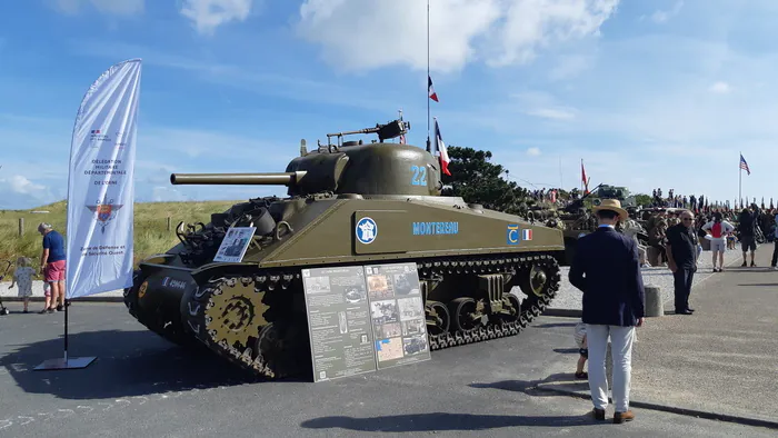 Exposition : le char Montereau Délégation militaire départementale de l'Orne Alençon