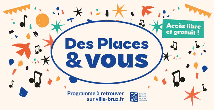 Des Places et Vous : concert « Rue de Rennes » Place du Docteur Joly Bruz