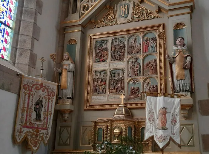 Visite libre de l'Église de Saint-Maudez-Sainte-Juvelte et son retable classé Église de Saint-Maudez-Sainte-Juvelte et son retable classé Henvic