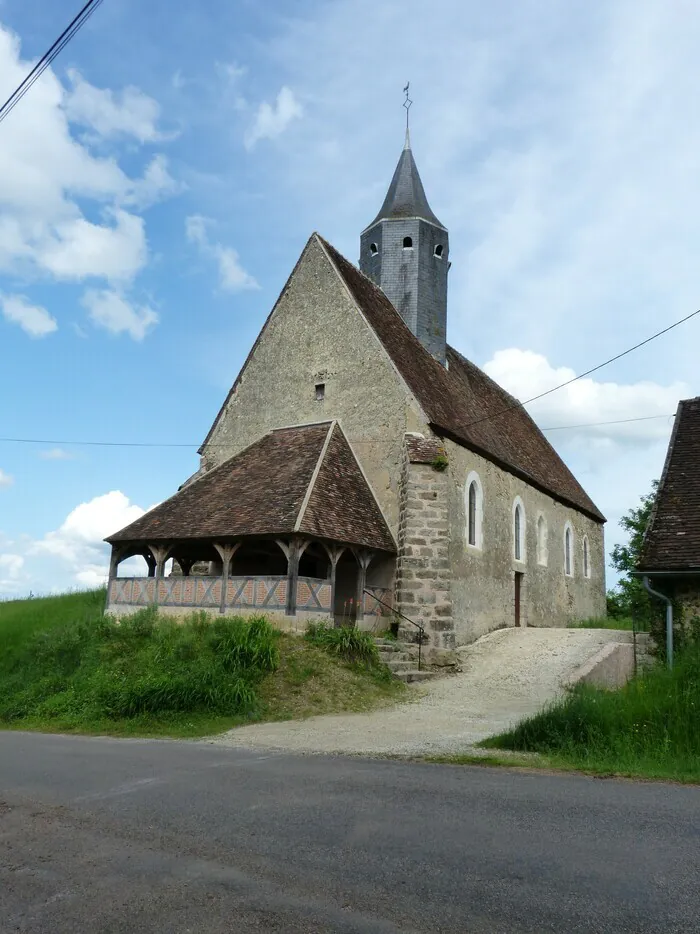 Visite commentée de l'église de Saint-Romain Église de Saint-Romain Sépeaux-Saint Romain