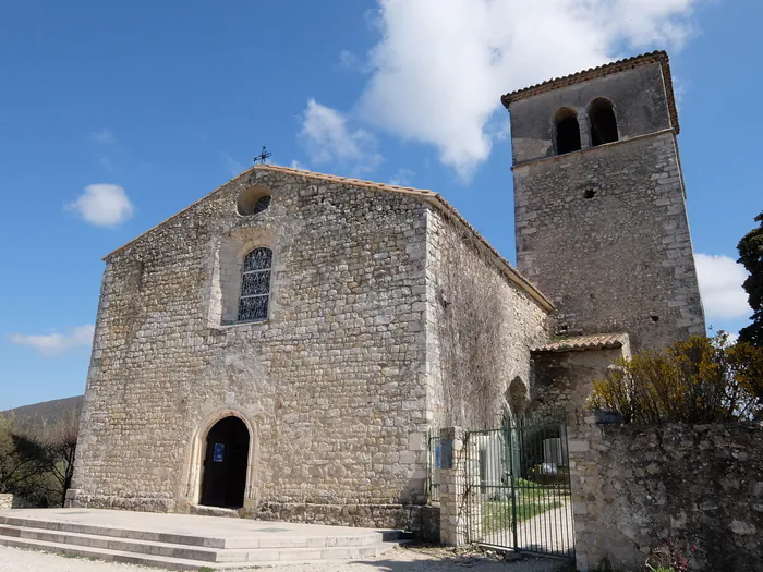 Visite libre de l'église Sainte Foy de Mirmande Église Sainte Foy 26270 Mirmande Mirmande