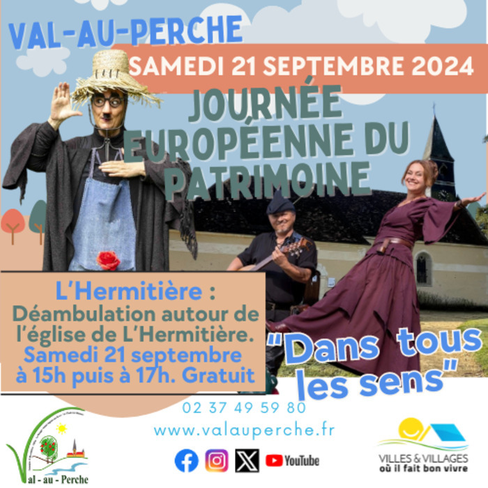 Spectacle déambulatoire : : dans tous les sens Eglise Val-au-Perche