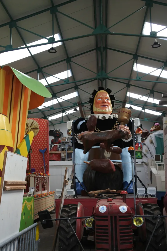 Découverte du géant Gargantua et des chars traditionnels du Carnaval de Bailleul Espace carnavalesque Jean Lamérant Bailleul