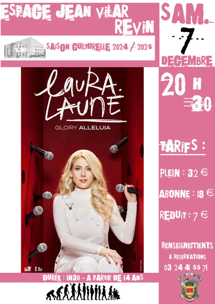 Laura Laune "Glory Alleluia " espace jean vilar revin Revin