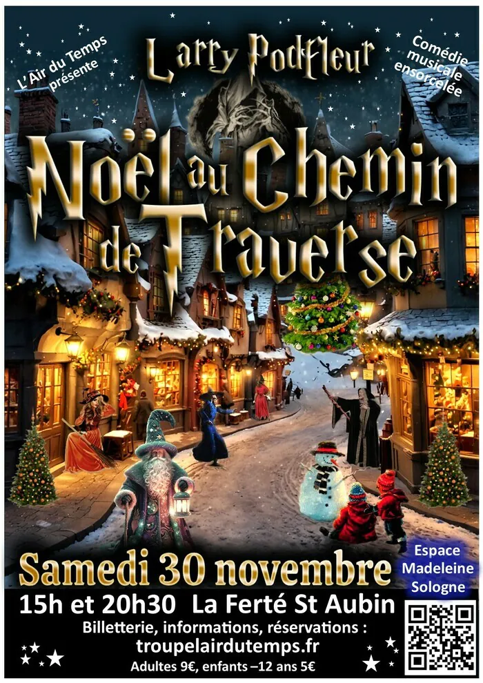 Noël au chemin de traverse ESPACE MADELEINE SOLOGNE La Ferté-Saint-Aubin