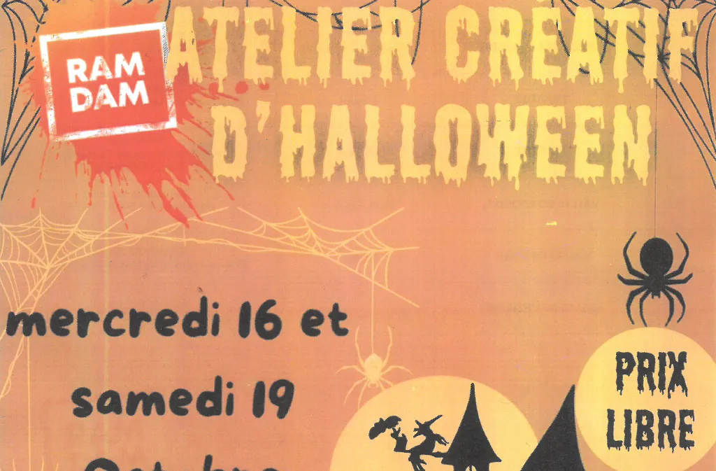 Atelier créatif d'Halloween