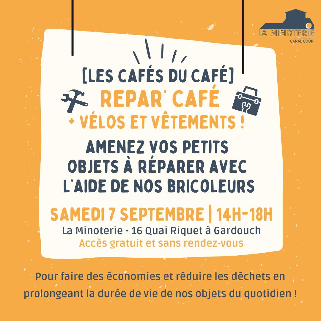 RÉPAR' CAFÉ À LA MINOTERIE