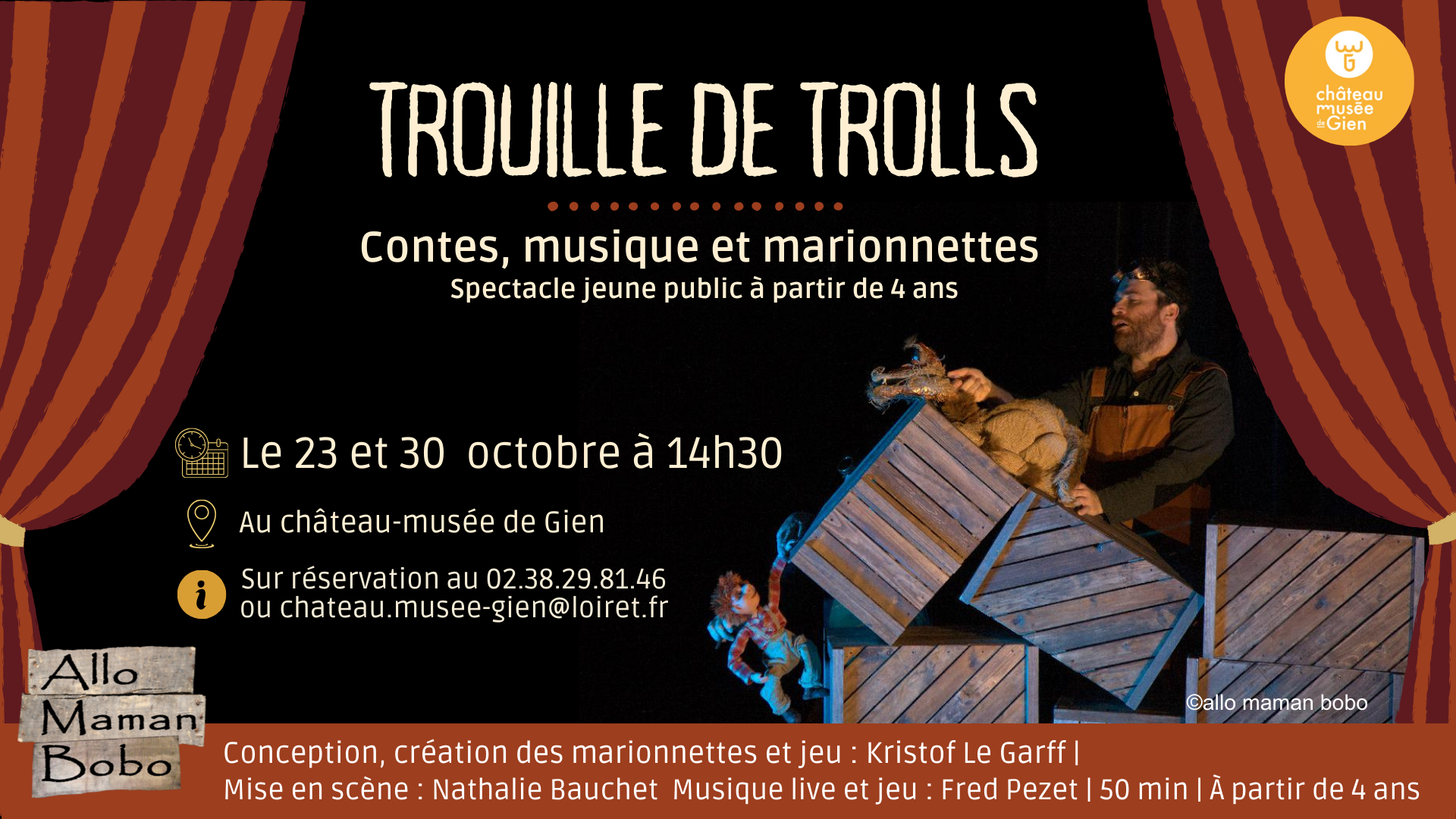 Spectacle Trouille de Trolls