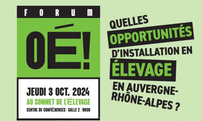 Forum OÉ Grande Halle d'Auvergne Pérignat-lès-Sarliève