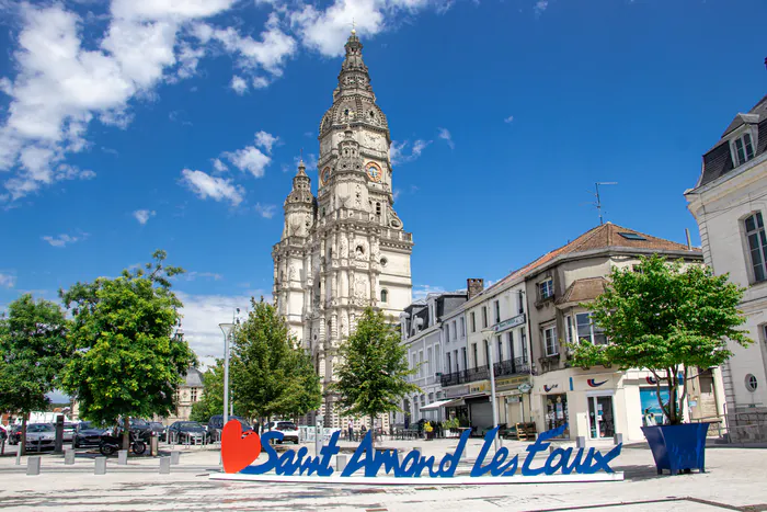 Visite de la Tour abbatiale Grand'place Saint-Amand-les-Eaux Saint-Amand-les-Eaux