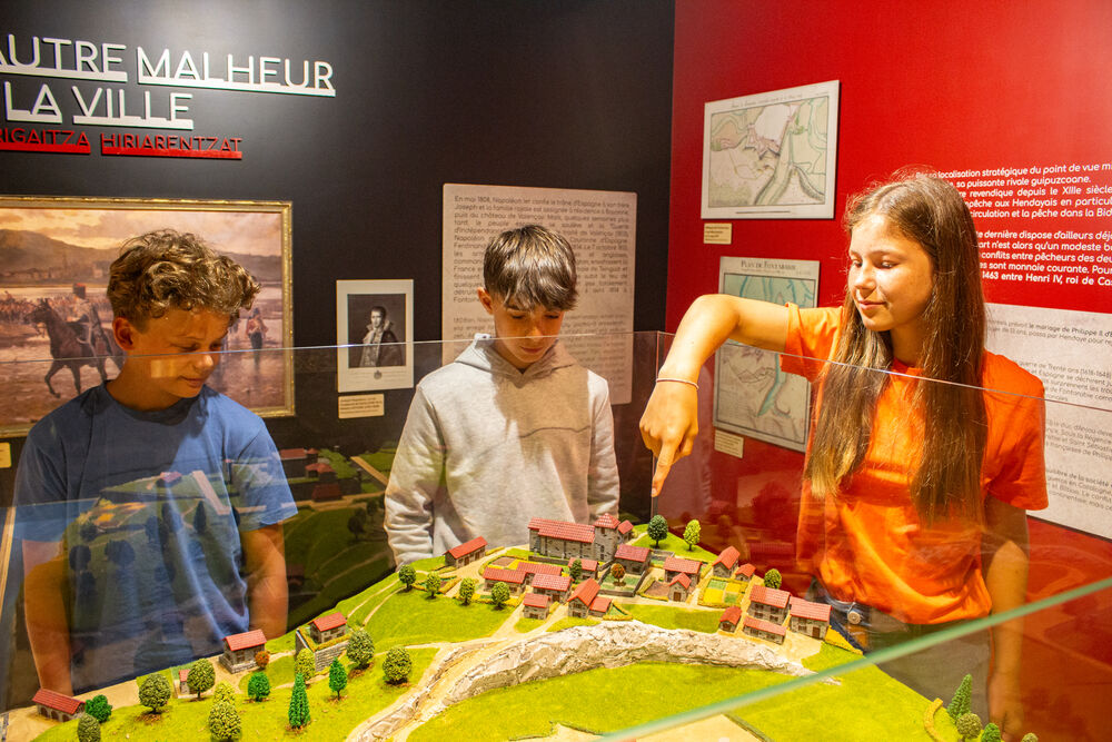 Semaines des Enfants Visite d'Andaye