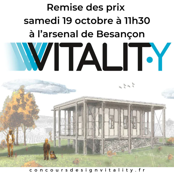 Remise des prix du concours design Vitalit'y HôpHopHop / Place Saint Jacques Besançon