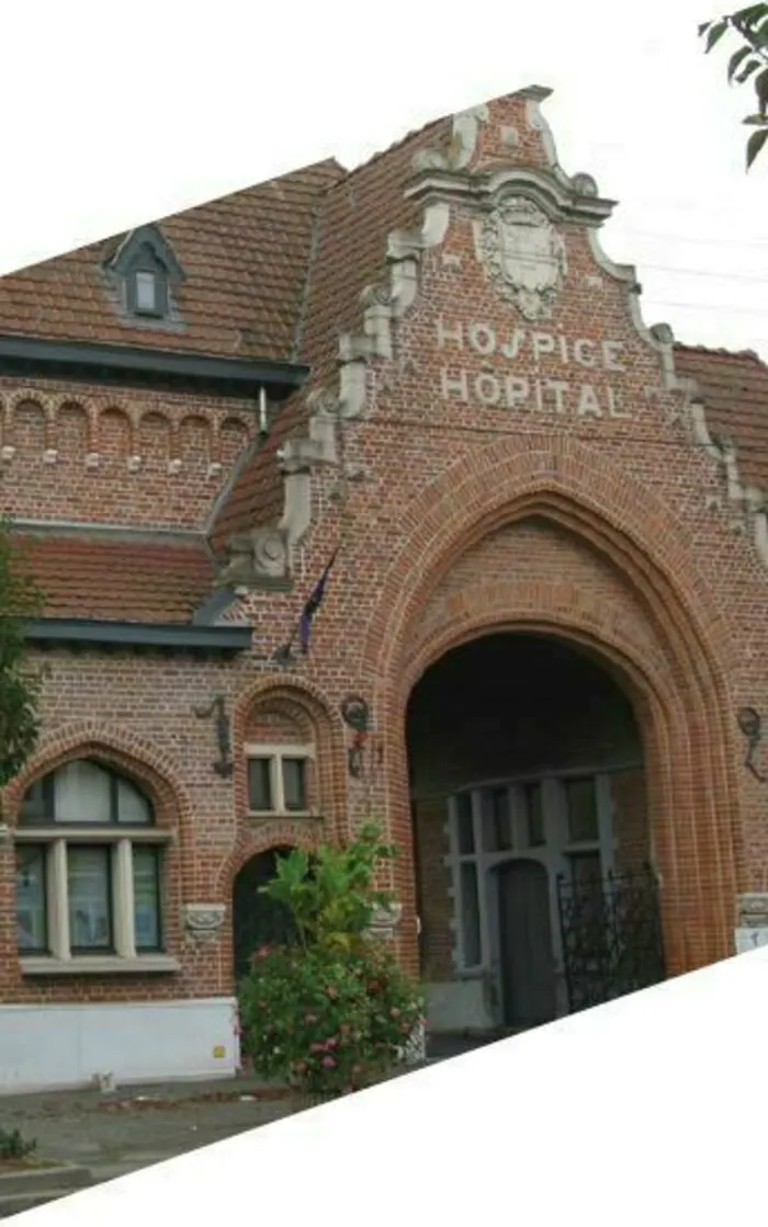 Circuit des chemins de mémoire dans l'enceinte du Centre Hospitalier Hôpital général de Bailleul Bailleul