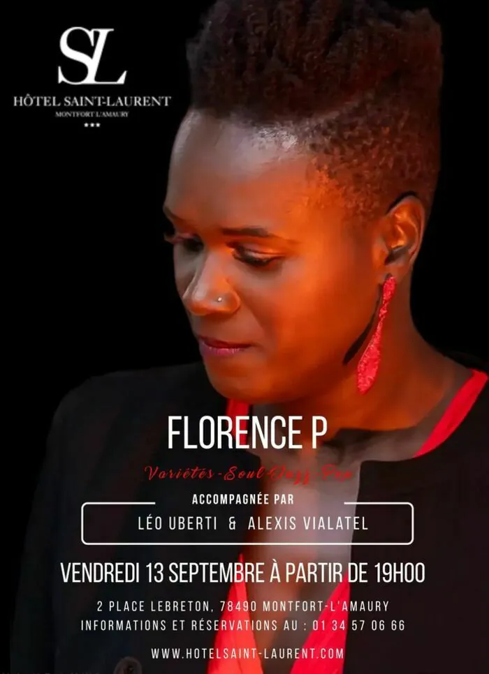 Florence P Apéritif musical et dînatoire Hôtel Saint-Laurent The Originals Relais Montfort-l'Amaury