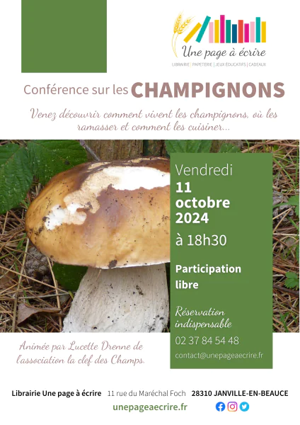 Conférence sur les champignon