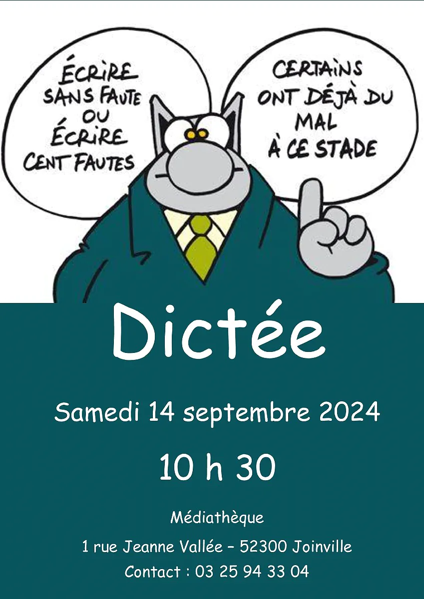 ATELIER DICTÉE