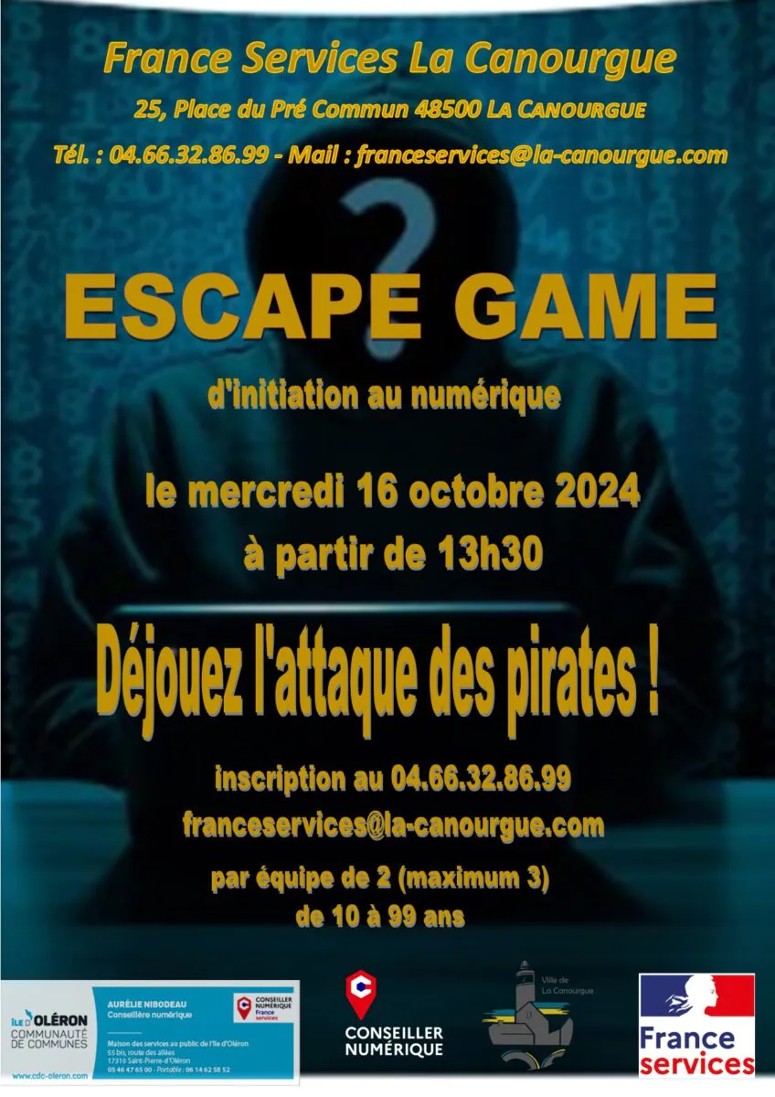 ESCAPE GAME D'INITIATION AU NUMÉRIQUE