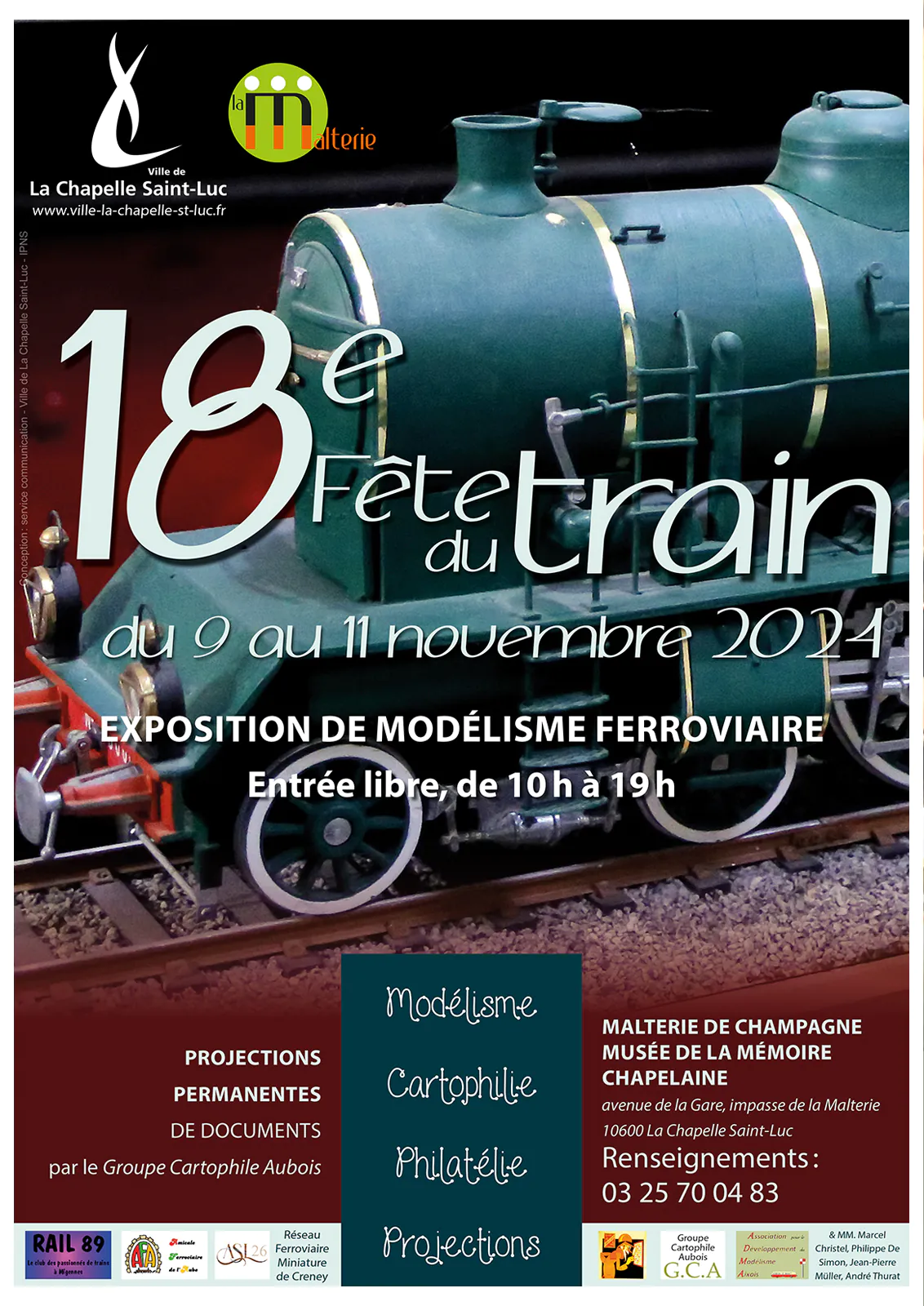 Fête du Train à la Malterie de Champagne