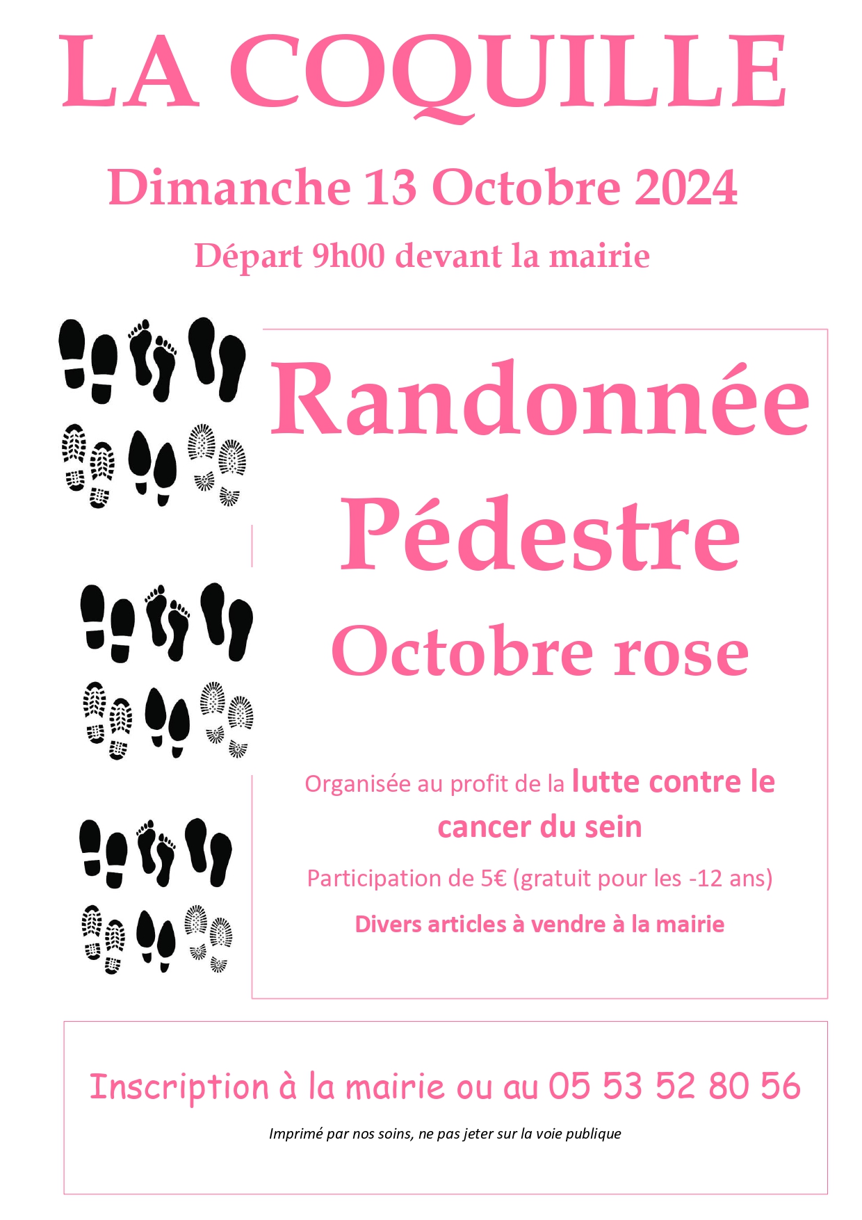 Octobre Rose Marche