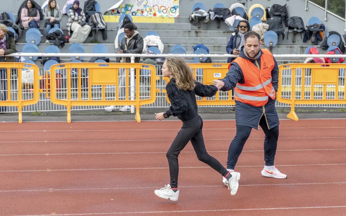 La Course des Lumières à Paris Centre sportif Émile Anthoine Paris