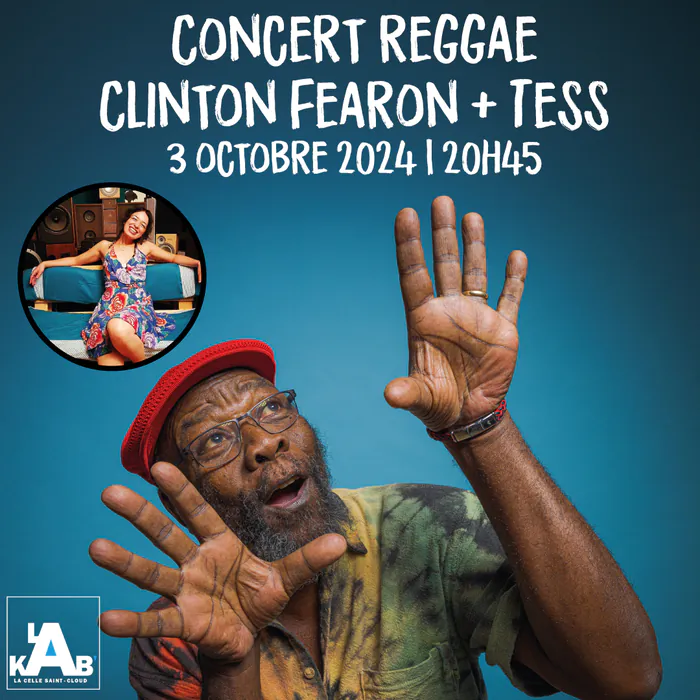 Concert reggae : Clinton Fearon + Tess La KAB' - MJC La Celle-Saint-Cloud