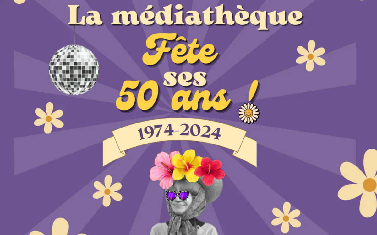 La médiathèque fête ses cinquante ans ! Médiathèque Violette Leduc Paris