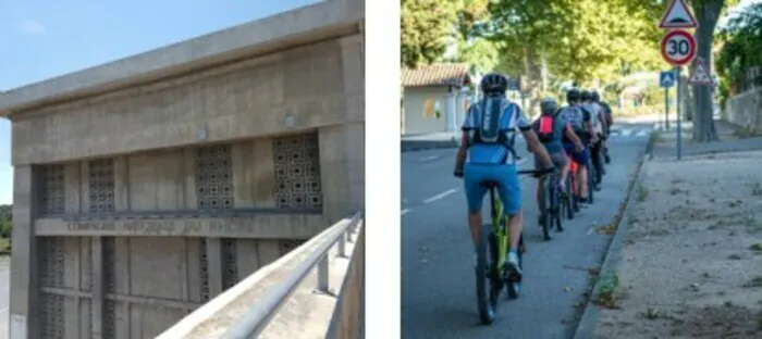 Itinéraire...Découverte à vélo des digues du Rhône et de  leurs histoires Lapalud Lapalud