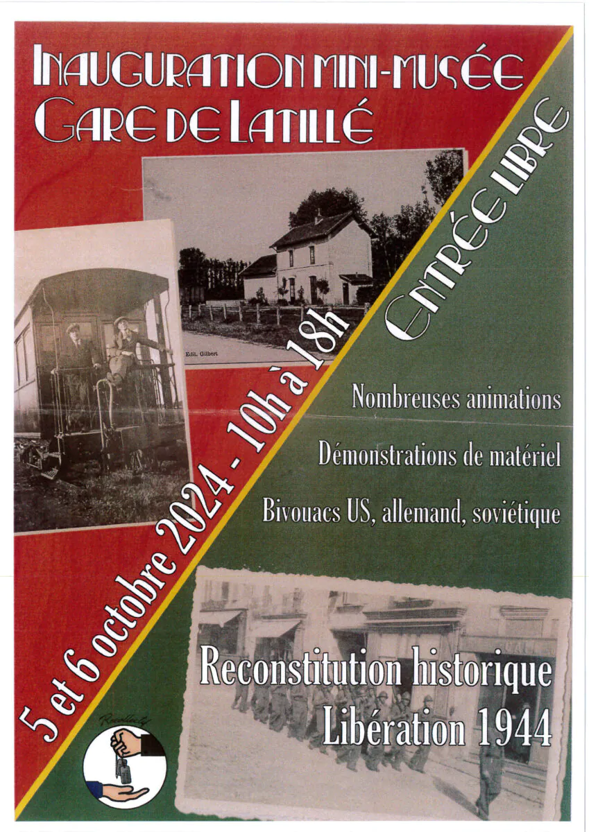 Inauguration Musée Gare de Latillé